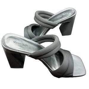 Women’s Open Edit Stella Block Heel Sandals black Size 10M